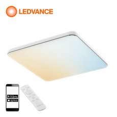 레드밴스 색상조절 리모컨 스마트 와이파이 LED 사각방등 55W, 화이트