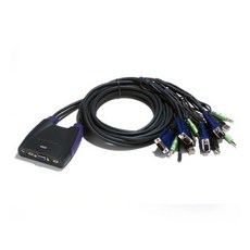 ATEN 2포트 USB 케이블 KVM CS62US 상품 이미지