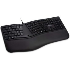 켄싱턴 프로핏 인체공학 무선 키보드 - 블랙 (K75401)미국), Black_wired keyboard