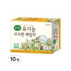 순작 유기농 고소한 메밀차 10g 20개입 10개