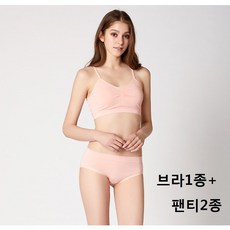 [세컨스킨] 뱀부베이직캐미브라+뱀부베이직삼각팬티2종 NNWOU2011/NNWOU7006