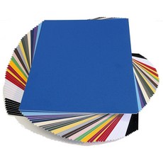 topseller100 Pack of 50 Sheets 11x14 Uncut mat matboard Mix Color