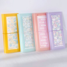 씨앤초이스 네컷 포토앨범 스티커 바인더, 4컬러_SET