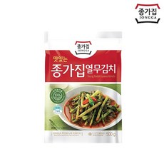 베스트식품 종가집 열무김치 400g 파우치 x10개