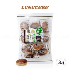 마루산 타마키야 홋구리 만쥬 부드러운 식감의 일본 전통 밤빵, 3개, 185g