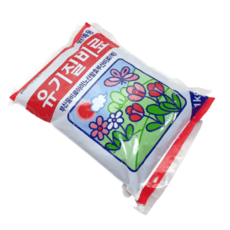 [우야플랜트] 유기질비료 원예용 식물영양제 분갈이흙 거름 비료 1KG