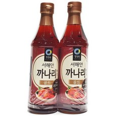 청정원 서해안 까나리액젓 1kg*2입, 없음, 상세설명 참조