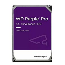 [HDD-12TB] WD웨스턴디지털 퍼플 Purple CCTV 전용 하드디스크 - 3년무상AS 12000GB [12테라 12Tera], 단품, 단품 - 12테라하드