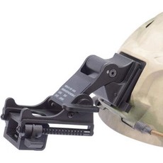 코뿔소용 택티컬 스포츠 헬멧 장착 브래킷 NVG PVS14PVS7 나이트 비전 패스트 ACH PASGT MICH M88 블랙