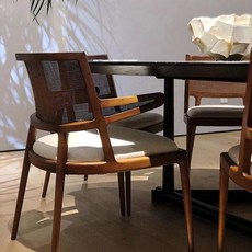 드레싱카 감성디자인 목재 인체 공학적 디자이너 라운지 주방 식당 수저통 다용도 호텔, Cherry wood