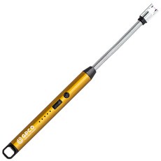 지피코 KC 인증 플라즈마 전기 캔들 라이터 2세대 USB C 타입 충전식 캔들 점화기, 1개, 옐로우 1개, 옐로우