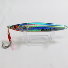 프로헌터 리얼 메탈 지그 마히2 바다 루어 캐스팅 삼치 광어 부시리 방어 농어 고등어, 100g, 뮬렛, 1개