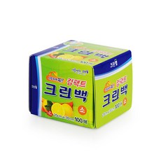 크린랲 컴팩트 크린백(소) 20x30cm 100매.(4132), 100개, 1개