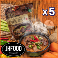 자연깃든 선봉 양평 해장국, 600g, 5개