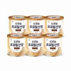 트루맘 초유밀 산양 플러스 90g 6캔