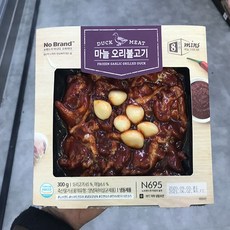노브랜드 마늘 오리불고기 300g, 단품, 단품