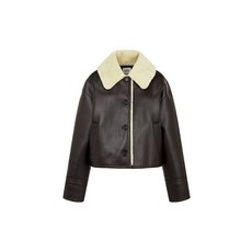 스튜디오 톰보이 카라배색 무스탕 자켓 9173461981