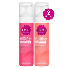 eos Shea Better Sensitive Skin 여성용 면도 크림 - 무향 414ml14온스 2팩, 석류 라즈베리 및 핑크 시트러스, 7 Fl Oz (Pack of 2), 2개, 없음
