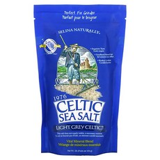 셀틱 씨 솔트 라이트 그레이 셀틱 필수 미네랄 블렌드 454g Celtic 켈트족 소금 x 3개