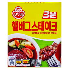 오뚜기 3분 햄버그스테이크, 140g, 24개