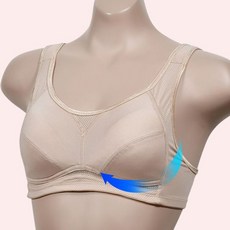 [오너클랜] 꿀땡 노와이어 무빙 메쉬스포츠 런닝형 A컵브라