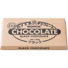 1+1 ROYCE 로이즈 플레이트 초콜릿 블랙 130g x 1, 1개