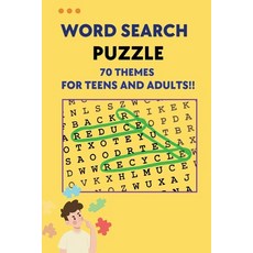 (영문도서) Word search Puzzle: 70 Themes for teens and adults Paperback, Notion Press, English, 9798895885338