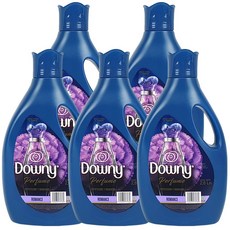  다우니 퍼퓸 섬유유연제 로맨스 본품, 5개, 2.6L 