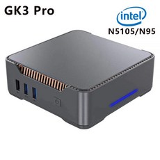 미니 PC 소형 mini 컴퓨터 GK3 프로 GK3V 인텔 N5105/N95 윈도우즈 11 DDR4 8GB 256GB 16GB 512GB WIFI5 BT4.2 VGA 게임 VS U, 해외공급사, Celeron N5105 + 미국, 8GB 128GB SSD