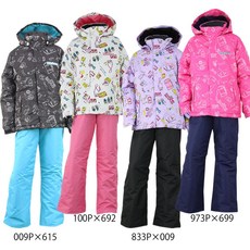 온요네 스키복 주니어 키즈 어린이 상하세트 RES61005 ONYONE