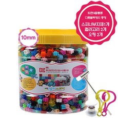 디폼블럭10mm165개 세트&부자재증정, T08_디폼블럭10mm_19색혼합2300개세트+부자재4종