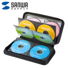 산와서플라이 FCD-WL96BK 세미하드 CD/DVD 케이스 New (96매/블랙), 본상품선택