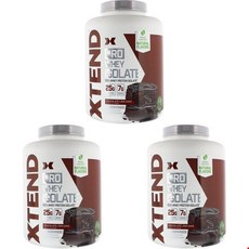 싸이베이션 엑스텐드 프로 유청 분리 초콜릿 라바 케이크 5 lb (2.3 g), 3개묶음, 1