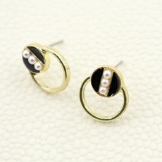 diy귀걸이만들기포스트블랙