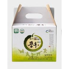 (초록마을) 유기농하늘빛 전두유 콩후 (담백한맛 135ml*20포), 2박스