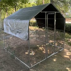 닭장 만들기 조립식 닭사육장 대형 닭 케이지 3m 4m, 3x2x2 미터, 1개