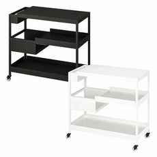 이케아 TROTTEN 트로텐 카트 80x40/트롤리/책상/책상서랍장, 색상:앤트러싸이트_304.748.65