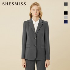 [쉬즈미스(SHESMISS)] [쉬즈미스] 투버튼 베이직 셋업 재킷_SWSJKN21040