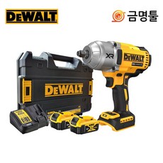 디월트 DCF900P2T 충전임팩렌치 20V 5.0AH 1/2인치 BL모터 하이토크임팩 4단모드변경, 1개