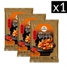 CJ 고메 바삭탱글한 칠리새우 300G x3개, 없음, 3개