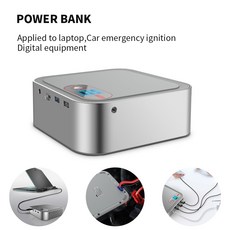 65W 보조베터리 30000mAh USB C PD 빠른 충전 30000 보조베터리 휴대용 외장 배터리 충전기 아이폰 Xiaomi 노트북|보조 배터리|, 1개, 단일, 40000mAh(DTP1863)