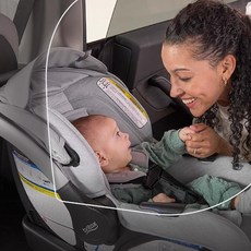 Britax Willow S 인퍼트 베이스 포함 유아용 카시트, 사이프러스, 폰테 북극