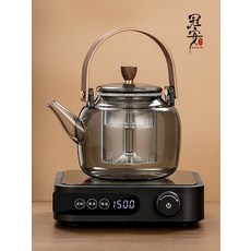 인덕션패드 하이라이트 스토브 전기렌지 스토브 여행용, 상세이페이지 참고, 블랙 1500W-L8