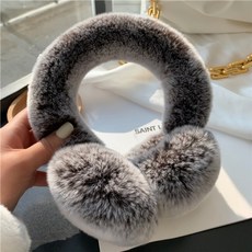 리얼토끼털귀마개