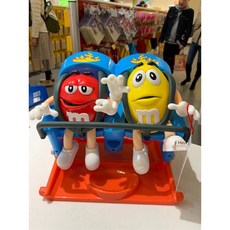 엠엔엠 m&m 캔디머신 이벤트인형뽑기 사탕뽑기 뽑기기계 인테리어 장식