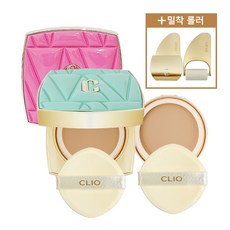 클리오 팩트 에나멜 에디션 본품+리필+밀착롤러배송품질보증