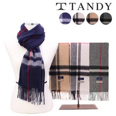 [현대백화점][탠디] TANDY 버울체크 머플러 TFFM046GYF