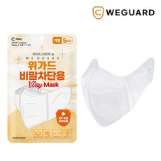 위가드 원데이 비말차단 마스크 KF-AD 대형 50매