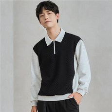 여성 맨투맨 폴로넥 코디 고급 유니크한 패션 상의