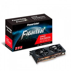 파워컬러 PowerColor 라데온 RX 6700 XT Fighter D6 12GB 그래픽카드